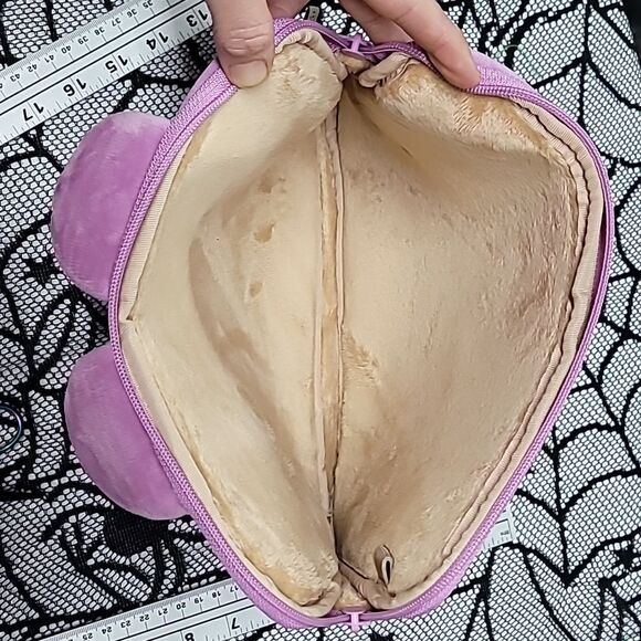 Purplish Pink Tablet Cloth Protector Case with Zipper - Picture 3 of 4